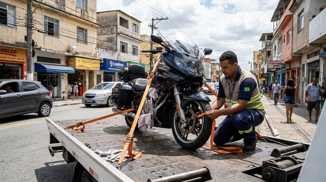 Remoção de Moto em Pane em Guarulhos‑SP